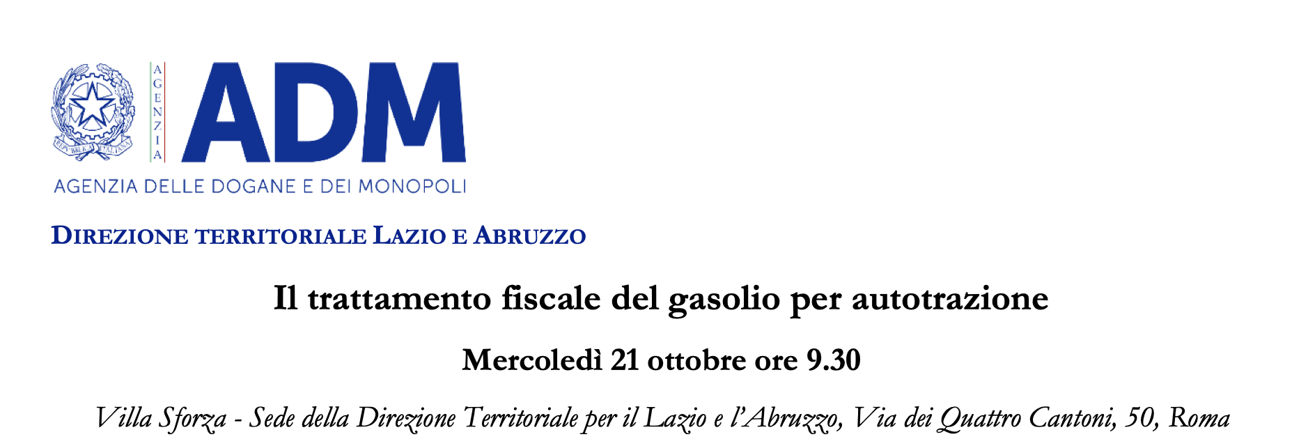 Il trattamento fiscale del gasolio per autotrazione